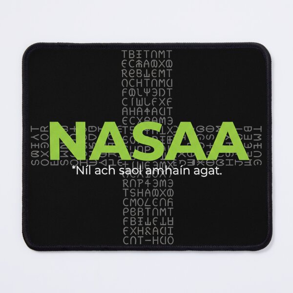 Item preview, NASAA - Níl ach saol amháin agat (YOLO) | Modern Gaeilge Slang Design designed and sold by CELTIC-DESIGNS.