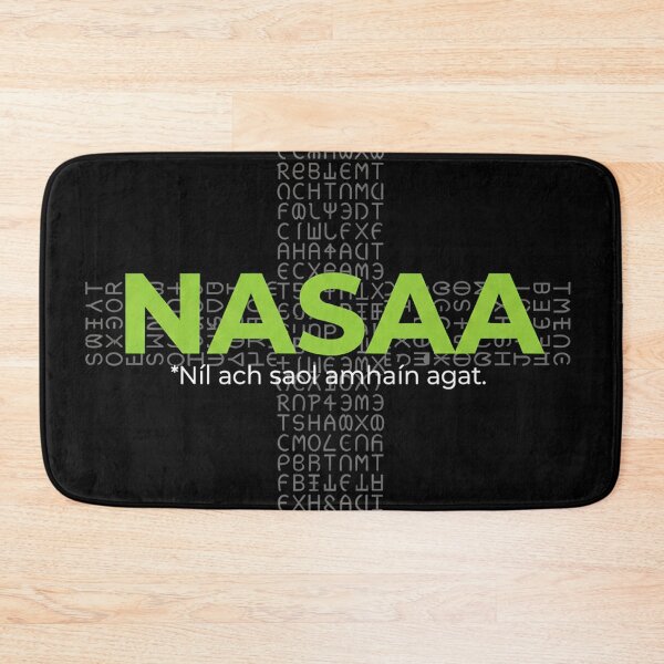 Item preview, NASAA - Níl ach saol amháin agat (YOLO) | Modern Gaeilge Slang Design designed and sold by CELTIC-DESIGNS.