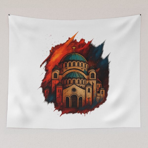 Item preview, Hram Svetog Save designed and sold by Orthodox Brothers.