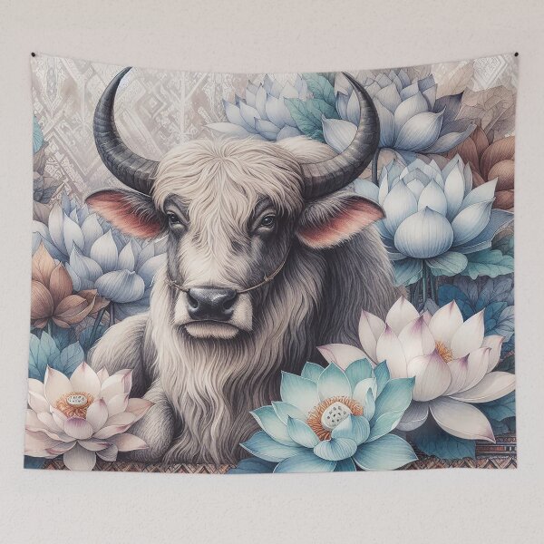 Item preview, Wild Ox: Weaving Thai Silk and Floral Dreams  designed and sold by Vanich-Panich.