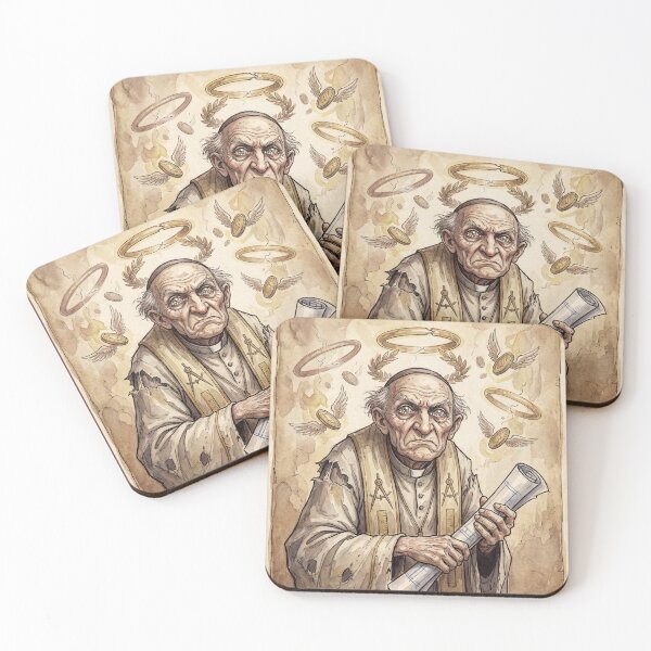 Item preview, Seth Pecksniff from Martin Chuzzlewit characters from Dickens series illustration watercolor art designed and sold by Vintage Designs +.
