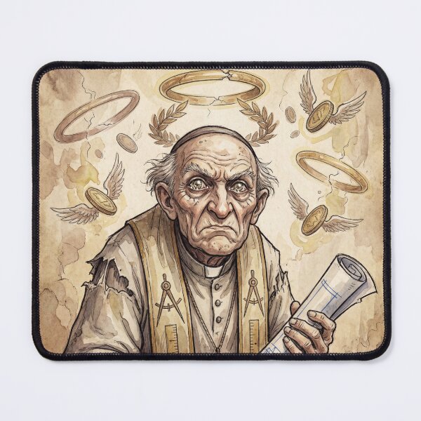 Item preview, Seth Pecksniff from Martin Chuzzlewit characters from Dickens series illustration watercolor art designed and sold by Vintage Designs +.