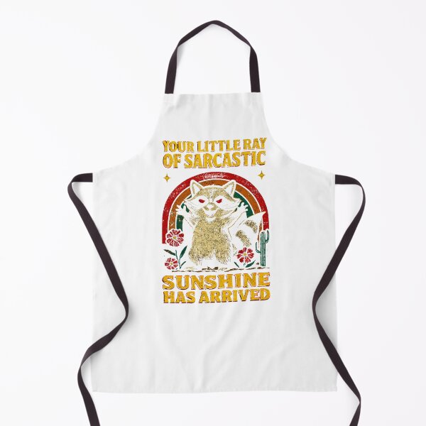 Item preview, Your Little Ray of Sarcastic – Raccoon Humor Poster Classic T-Shirt designed and sold by inkfluenceart.