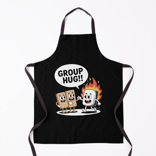 Item preview, Group Hug Marshmallow Campfire Smores Funny Camping 4 designed and sold by VerseFarm.