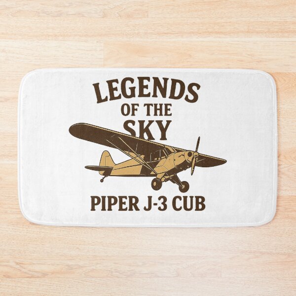 Item preview, Legends of the Sky – Piper J-3 Cub Vintage Aviation Art designed and sold by NewPressPrint.
