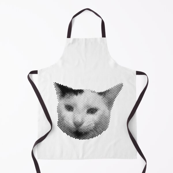 Item preview, halftone cat designed and sold by itswallcraft.