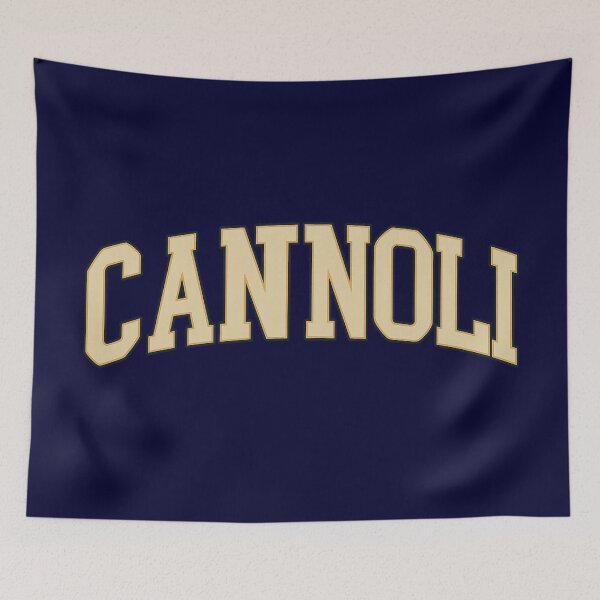 Item preview, Cannoli Typography – Italian Dessert Vintage Curved Lettering designed and sold by Dragonfly-10.