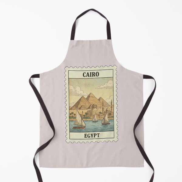 Item preview, Vintage Cairo Stamp – Pyramids of Giza & The Sphinx designed and sold by allaboutstamps.