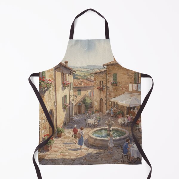 Item preview, Village square (Italy) designed and sold by jefboutique6150.