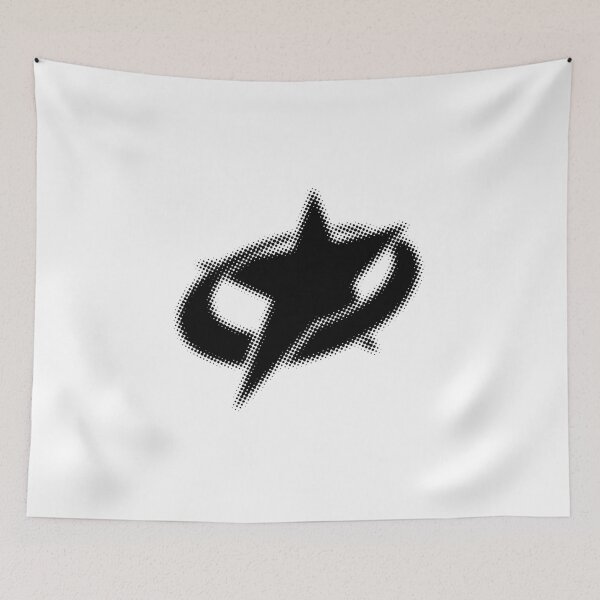 Item preview, black y2k star designed and sold by itswallcraft.