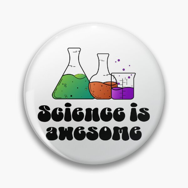 Item preview, Science Is Awesome — Chemistry, Physics & Biology Lover designed and sold by ScienceCorner.