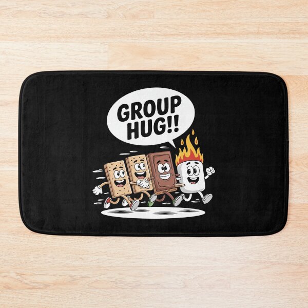 Item preview, Group Hug Marshmallow Campfire Smores Funny Camping 11  designed and sold by VerseFarm.