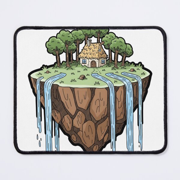 Item preview, Floating Island Crab Nature Fantasy designed and sold by KroghDs.