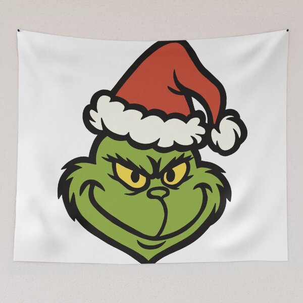 Item preview, Green Christmas creature with Christmas hat designed and sold by Inspiredbydavina.