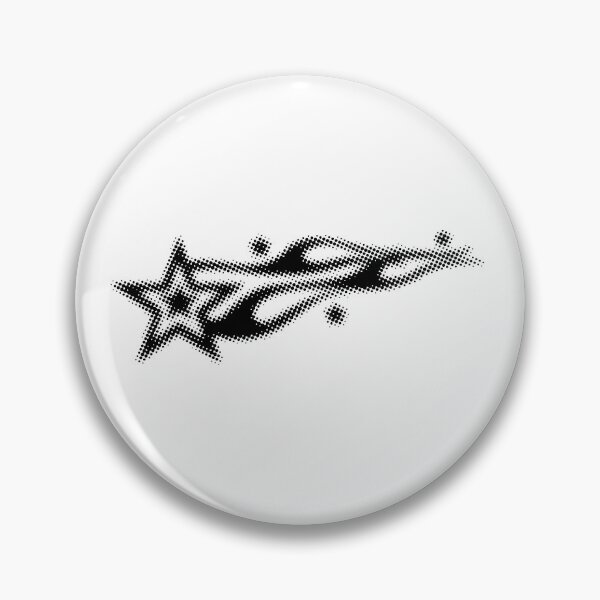 Item preview, black y2k stars designed and sold by itswallcraft.