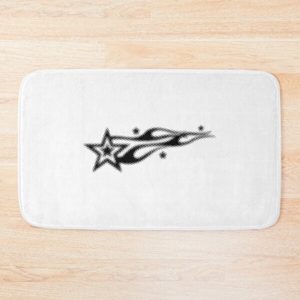 Item preview, black y2k stars designed and sold by itswallcraft.