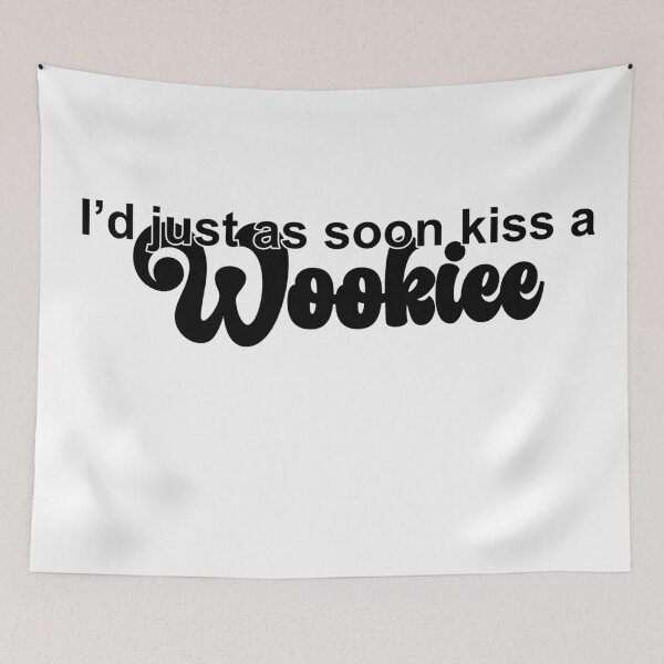 Item preview, Kiss a Wookie designed and sold by Wenby-Weaselbee.