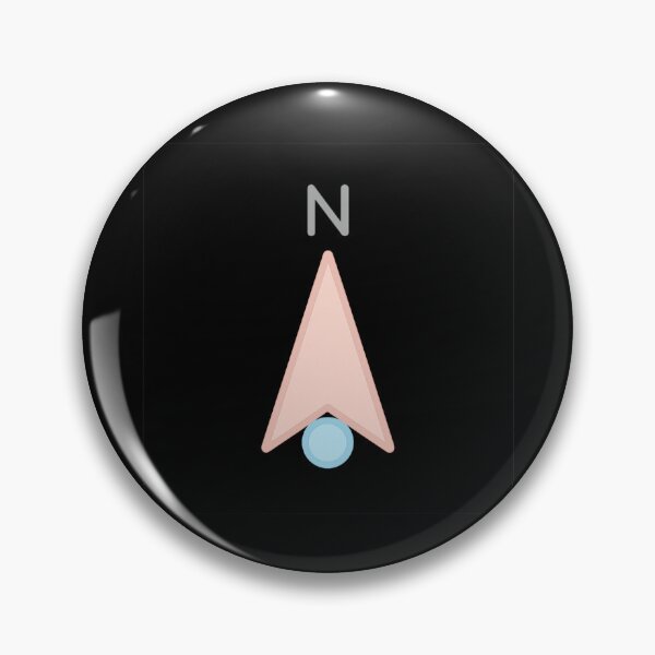 Item preview, Pastel North Compass Arrow designed and sold by Le Grand Requin.