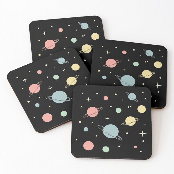 Item preview, Retro Pastel Space Icons designed and sold by Le Grand Requin.