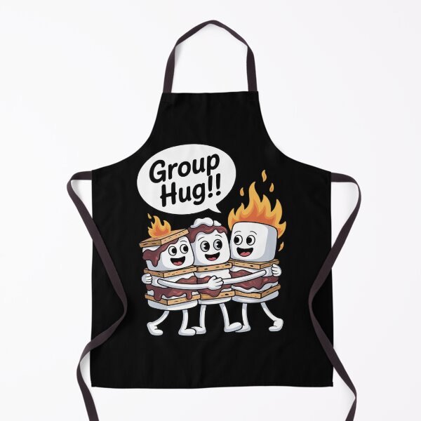 Item preview, Group Hug Marshmallow Campfire Smores Funny Camping 12 designed and sold by NailMolisa.