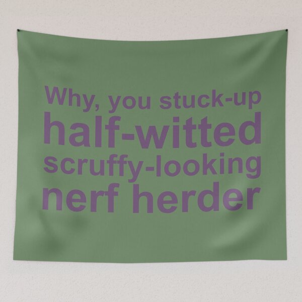 Item preview, Nerf Herder designed and sold by Wenby-Weaselbee.