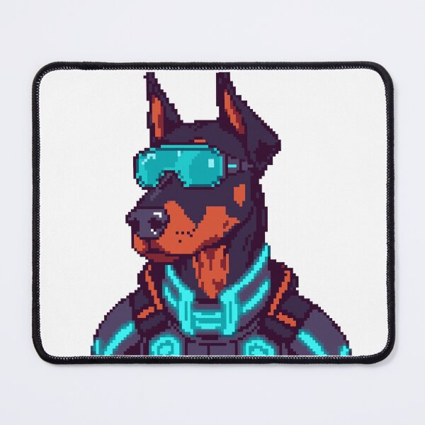 Item preview, cyberpunk dog designed and sold by itswallcraft.