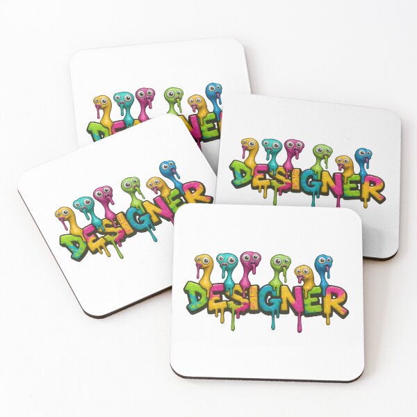 Item preview, Colorful Dripping Designer Typography Art designed and sold by Mastermind-Art.