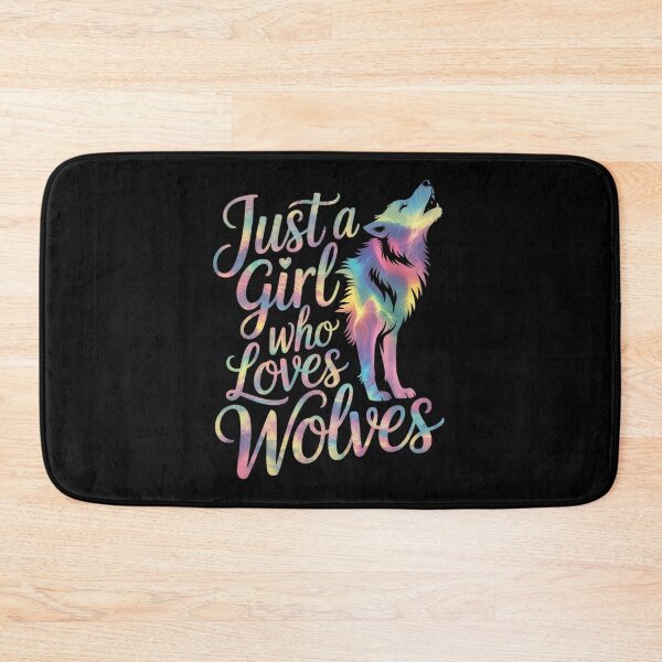 Item preview, Cute Wolf Just A Girl Who Loves Wolves  designed and sold by MyzoToyota.