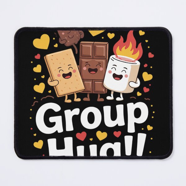 Item preview, Group Hug Marshmallow Campfire Smores Funny Camping 111  designed and sold by NailMolisa.
