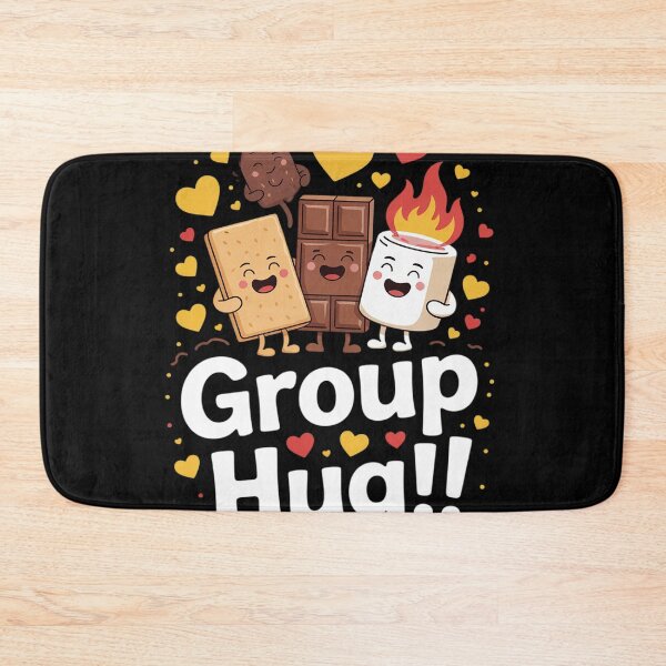 Item preview, Group Hug Marshmallow Campfire Smores Funny Camping 111  designed and sold by NailMolisa.