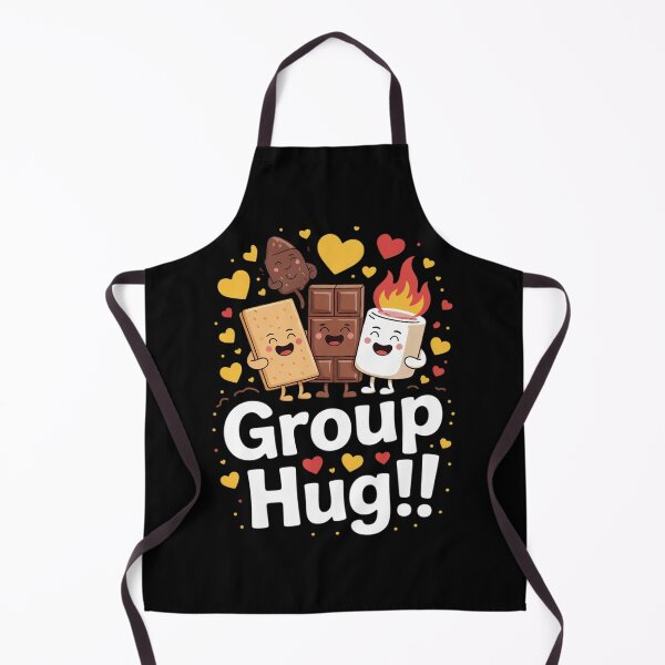 Item preview, Group Hug Marshmallow Campfire Smores Funny Camping 111 designed and sold by NailMolisa.