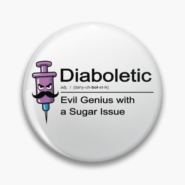 Item preview, Diaboletic - Evil Genius with a Sugar Issue designed and sold by TeeZenDesigns.