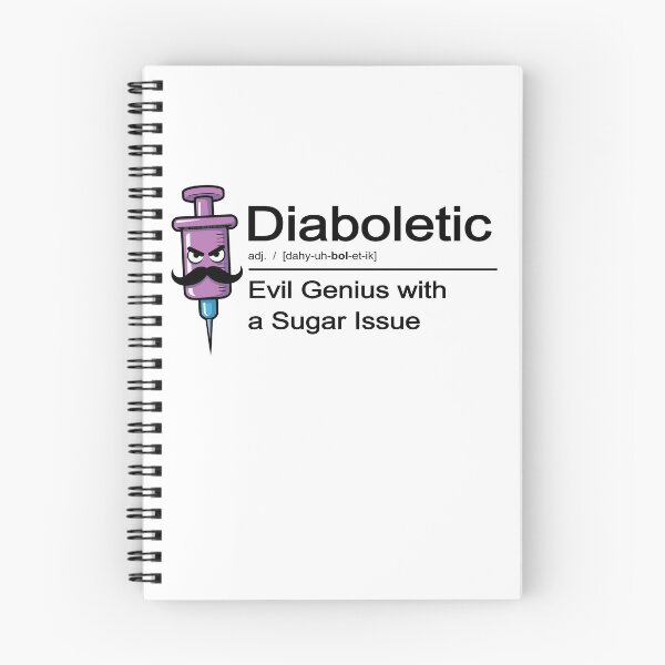 Item preview, Diaboletic - Evil Genius with a Sugar Issue designed and sold by TeeZenDesigns.