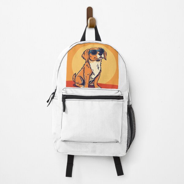 Item preview, Cartoon dog in the sunset designed and sold by DoggoDesignHub.