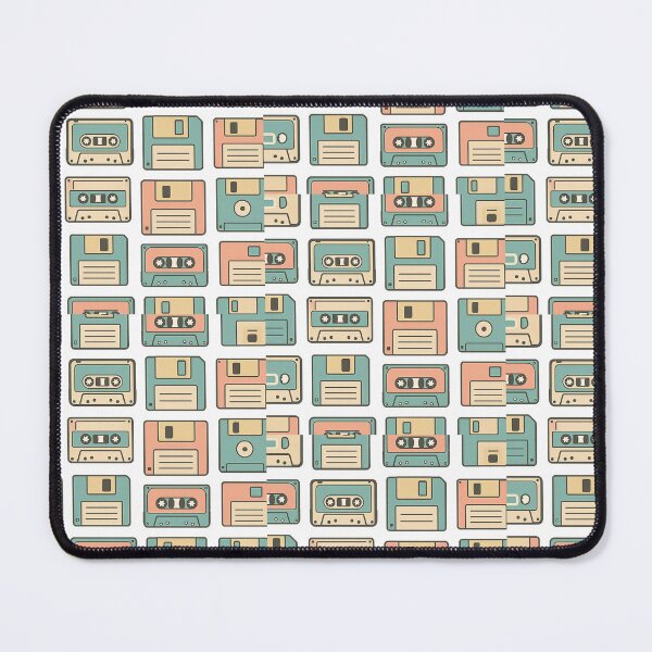 Item preview, Retro Media Icon Pattern designed and sold by Le Grand Requin.