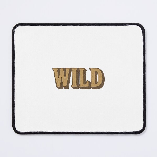 Item preview, Distressed Retro WILD Typography designed and sold by Le Grand Requin.