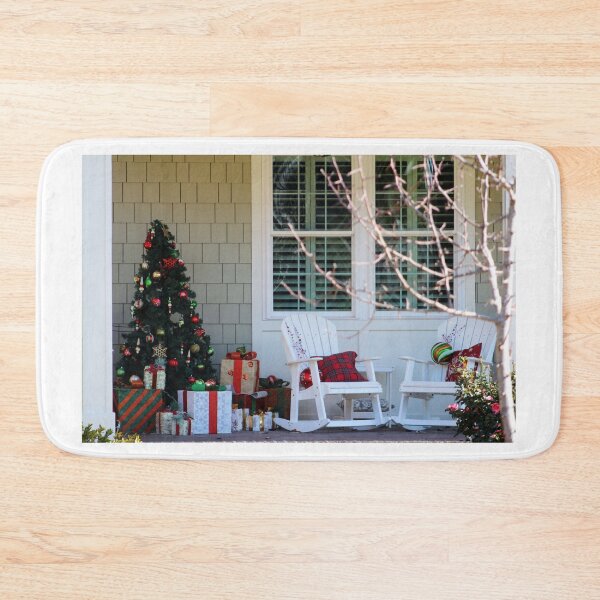 Item preview, Cozy Christmas Porch with Gifts designed and sold by Cynthia48.