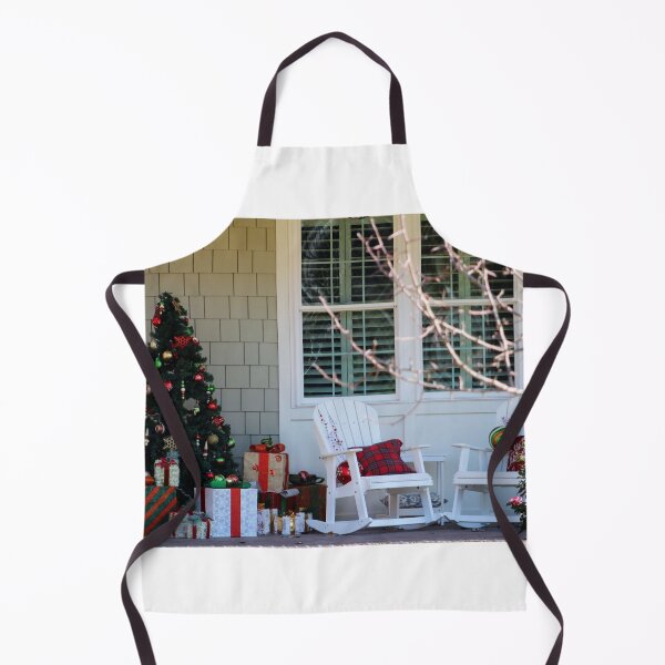 Item preview, Cozy Christmas Porch with Gifts designed and sold by Cynthia48.