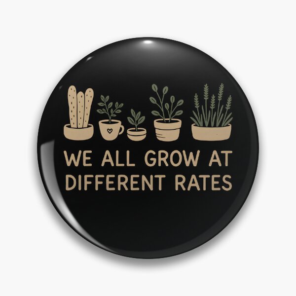 Item preview, We All Grow at Different Rates Back to School Teacher designed and sold by hemagamo.