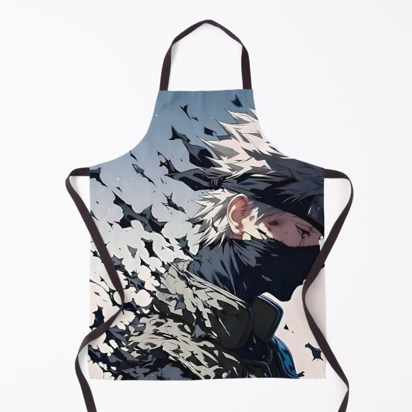 Item preview, Kakashi Hatake- Masked Ninja Warrior in Motion – Anime Shinobi Fragment Art designed and sold by Dyan4.
