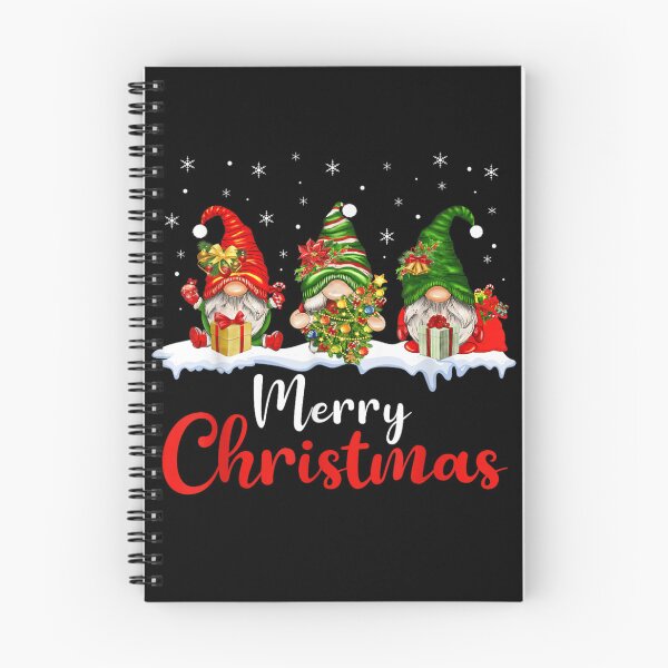 Item preview, Three Merry Christmas Gnomes With Presents Holiday Season Graphic Art designed and sold by EricCotanori.