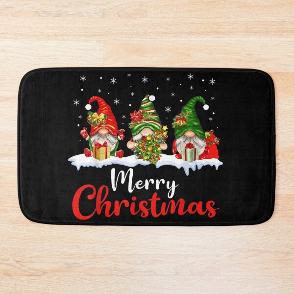 Item preview, Three Merry Christmas Gnomes With Presents Holiday Season Graphic Art designed and sold by EricCotanori.