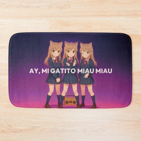 Item preview, AY, MI GATITO MIAU MIAU - Subtle Kawaii Cat Meme Illustration designed and sold by Mog Mog Eatalot – Tokyo x A’dam Mashup.