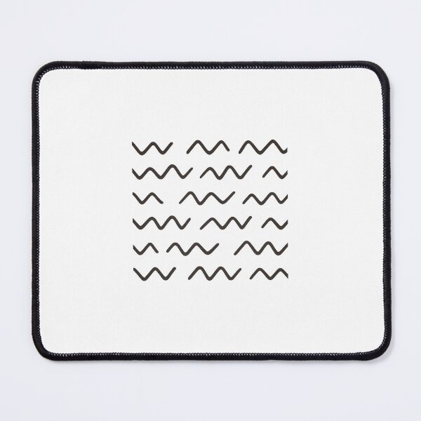 Item preview, Irregular Zigzag Line Pattern designed and sold by Le Grand Requin.