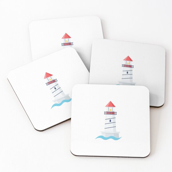 Item preview, Minimal Geometric Lighthouse Icon designed and sold by Le Grand Requin.
