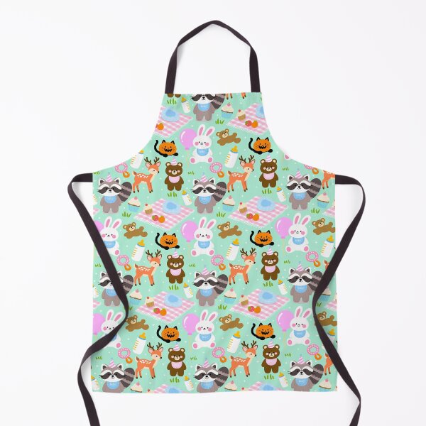 Item preview, Baby Shower Forest Picnic Seamless designed and sold by KJackArtwork.