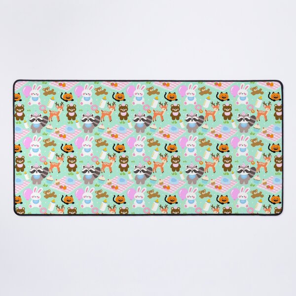 Item preview, Baby Shower Forest Picnic Seamless designed and sold by KJackArtwork.