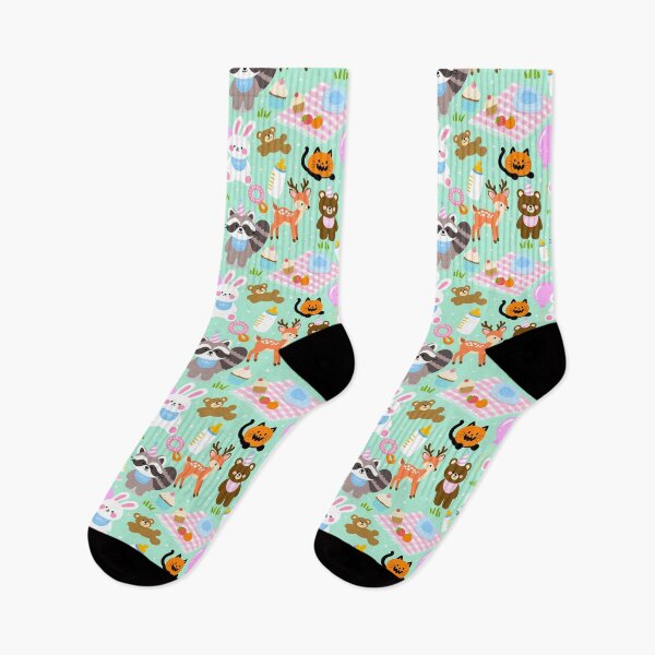 Item preview, Baby Shower Forest Picnic Seamless designed and sold by KJackArtwork.