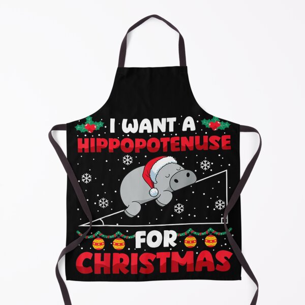 Item preview, I Want A Hippopotenuse For Christmas Funny Math Teacher Joke designed and sold by EricCotanori.