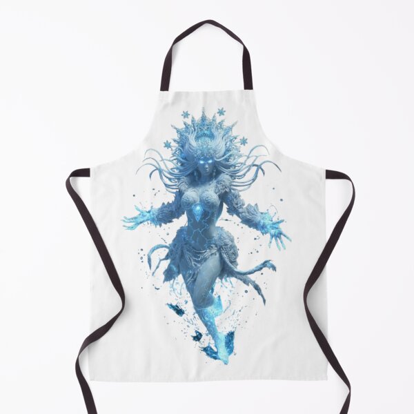 Item preview, Snow Maiden Ice Queen Fantasy designed and sold by AlexLineArt.